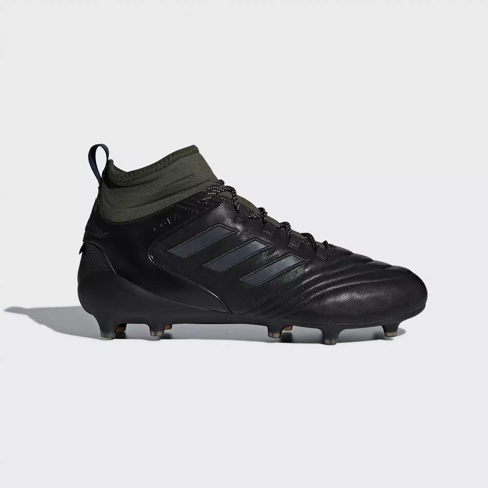 Adidas Copa Mid Firm Ground GTX Tacos de Futbol Negros Para Mujer (MX-34469)